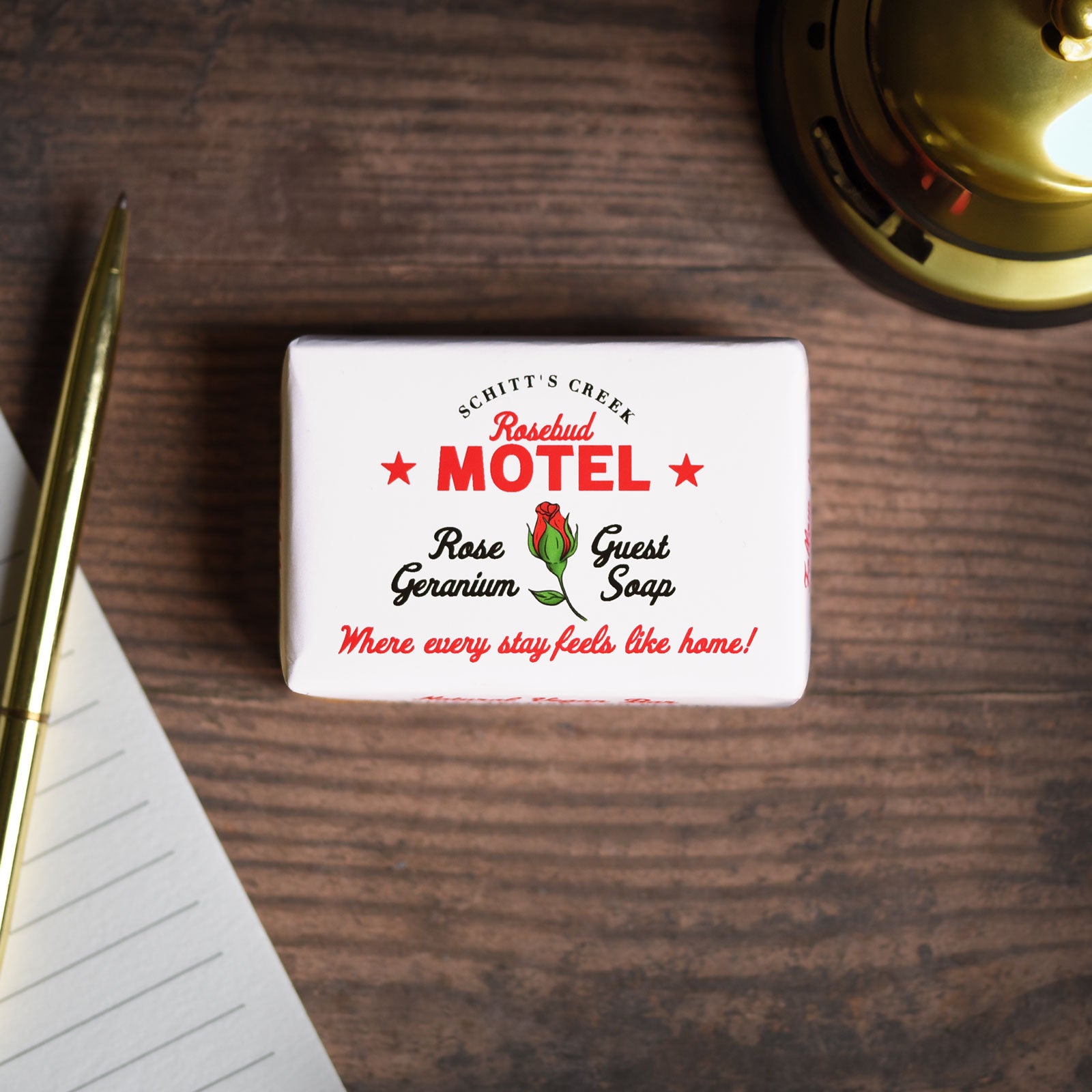 Schitt's Creek Rosebud Motel Guest Soap