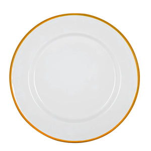 Enamel Dinner Plate - various colours