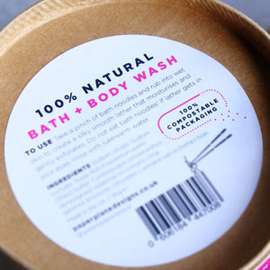 100% biodegradable bath noodles