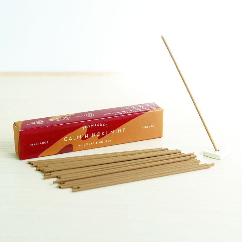 Calm Hinoki Mint Scentsual Incense