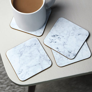 marble effect coaster