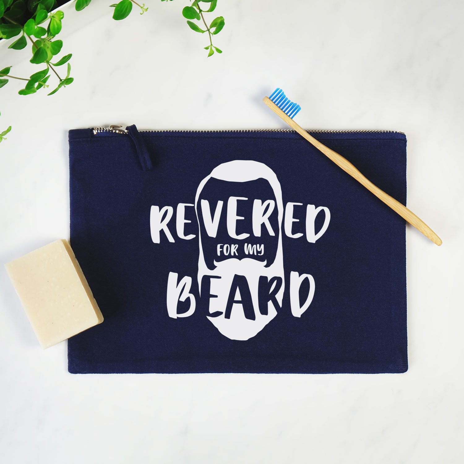 Revered For My Beard Washbag
