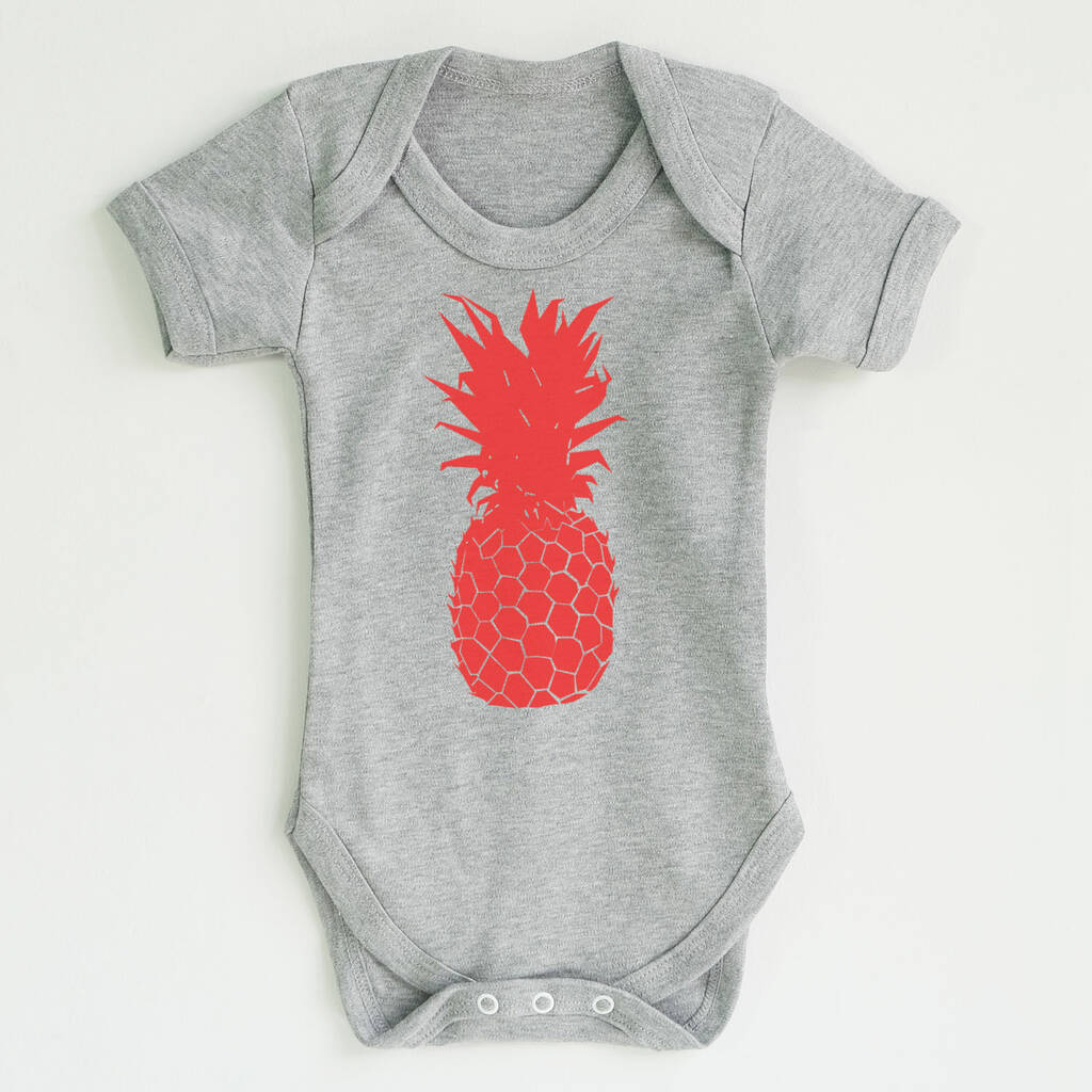 Pineapple babygrow