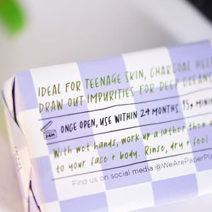 Teenage Kicks Natural Vegan Soap Bar for Teenagers