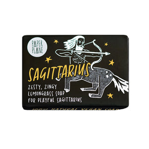 Sagittarius Star Sign Zodiac Bar - Natural and Vegan Horoscope Soap