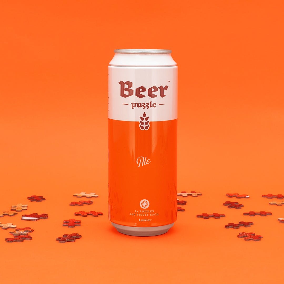 Beer Puzzle - Jigsaw in a Can