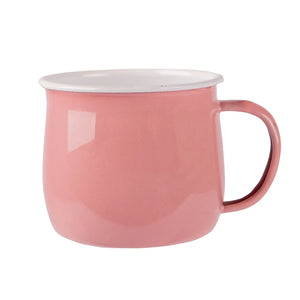 Enamel belly mug 375ml - various colours