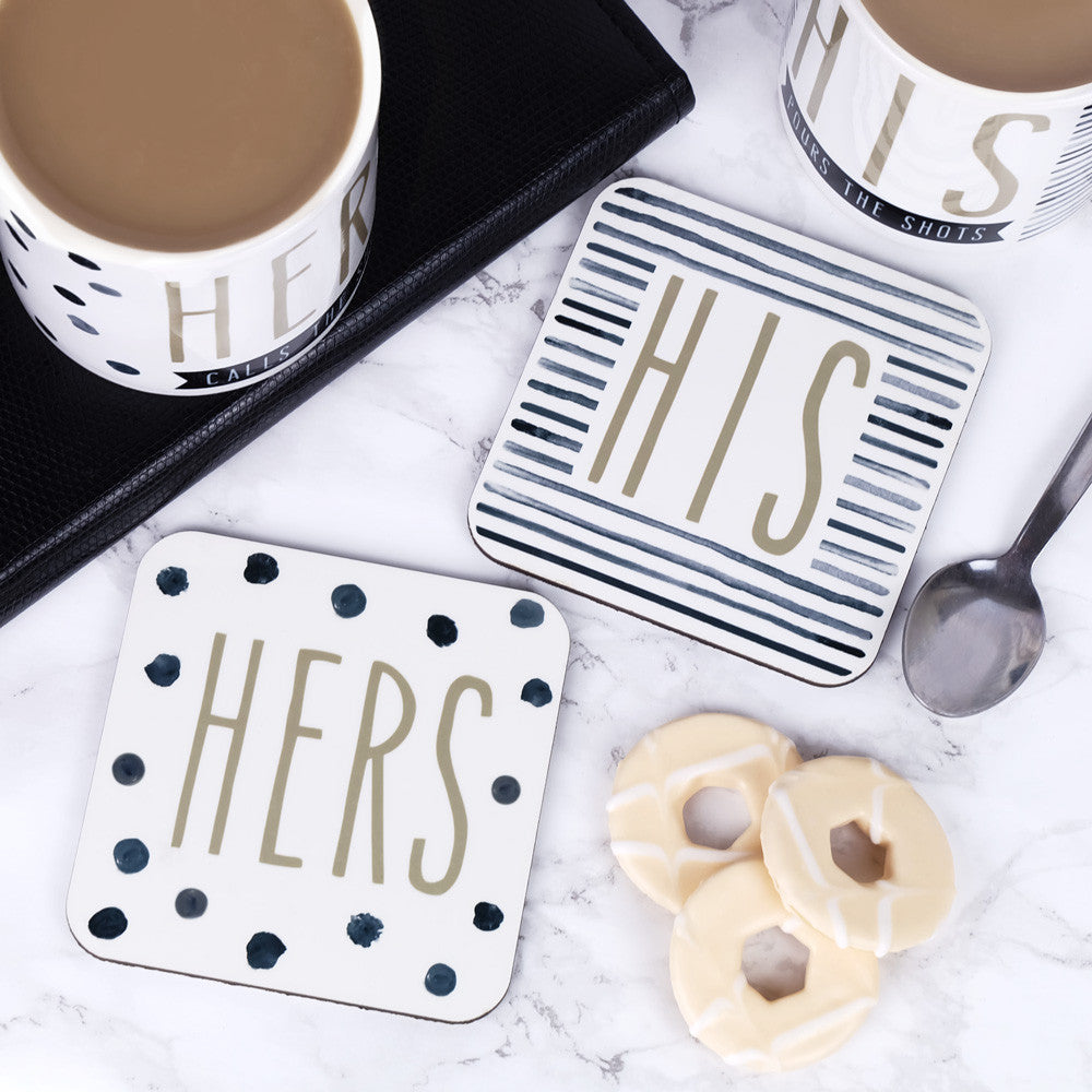 his and hers coasters