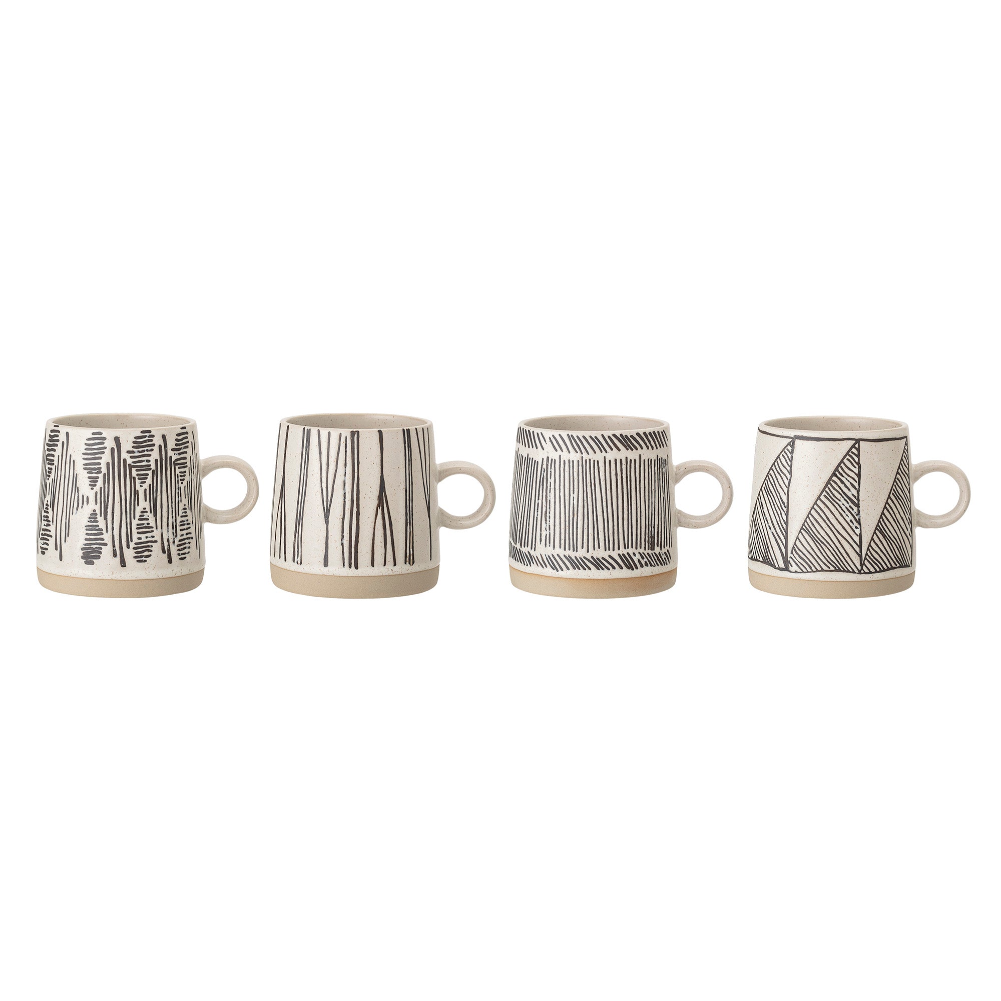 Black & White Patterned Mug - 4 styles to choose from