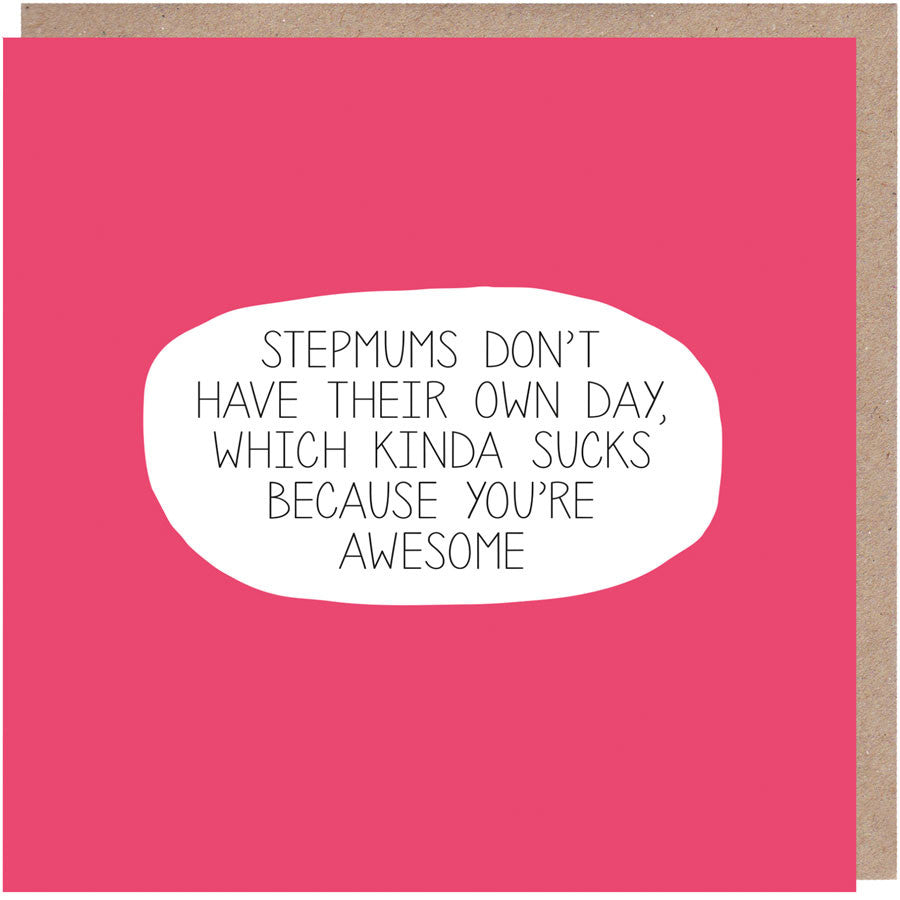 Stepmum Mother's Day card