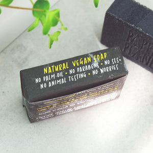 Charcoal Soap Detox Bar 100% Natural Vegan