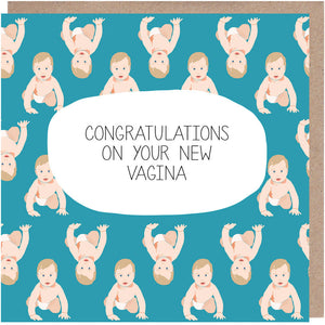 Congratulations on your new vagina card
