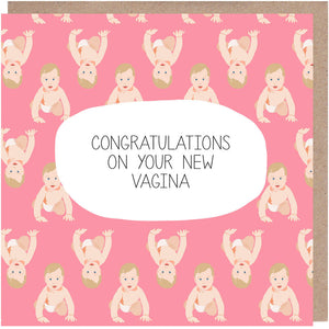 funny new baby card