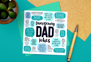 funny dad joke card