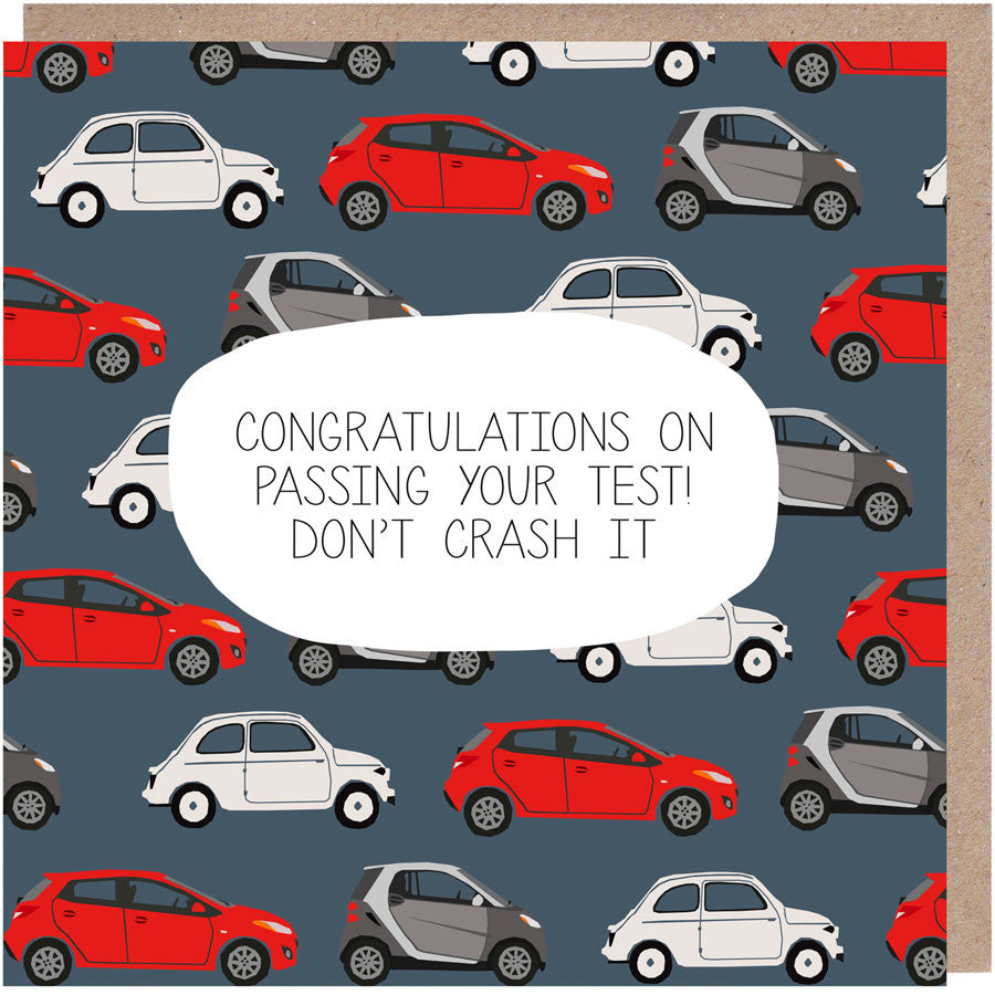 driving test card
