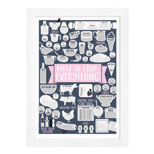 Pink How To Cook Everything Print