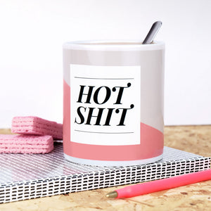 hot shit mug