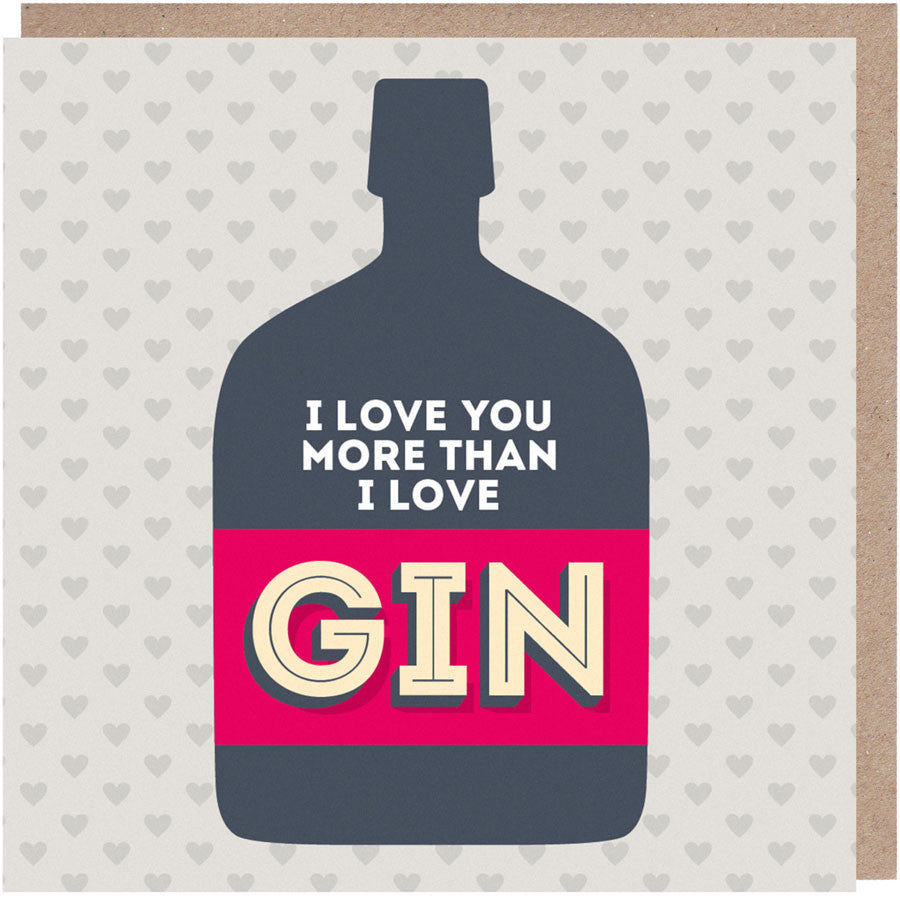 funny gin card