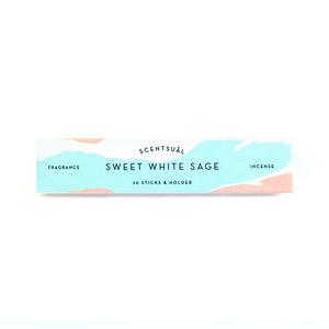 Sweet White Sage Scentsual Incense