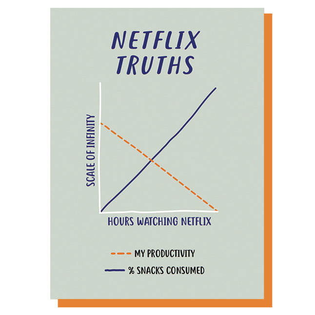 Netflix Truths Funny Card