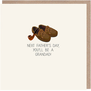 next father's day you'll be a grandad card