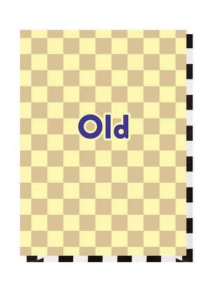 Old Checkerboard Birthday Card