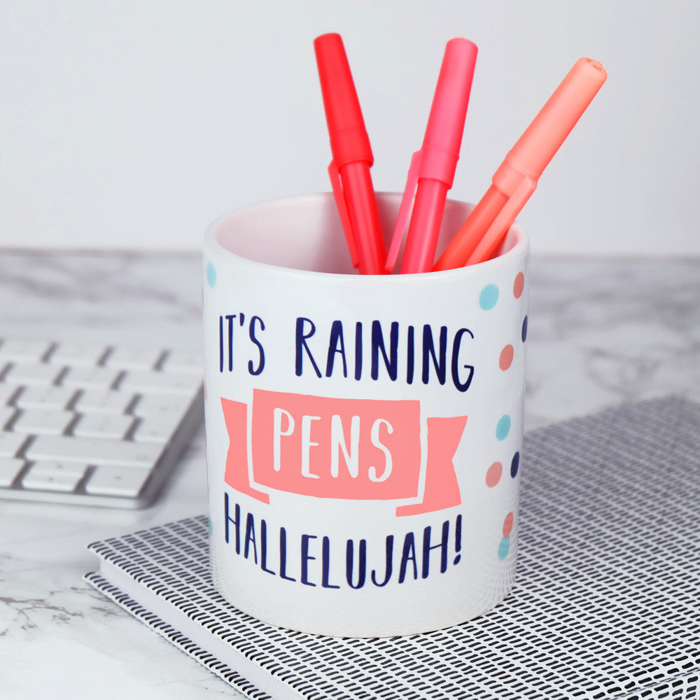 It's Raining Pens Pen Pot