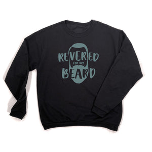 Revered For My Beard Sweatshirt blue