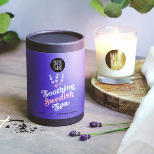 Soothing Swedish Spa Vegan Soy Candle