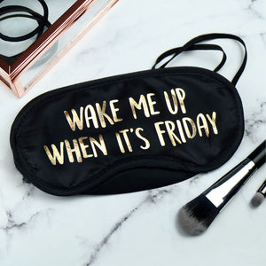wake me up when it's friday mask