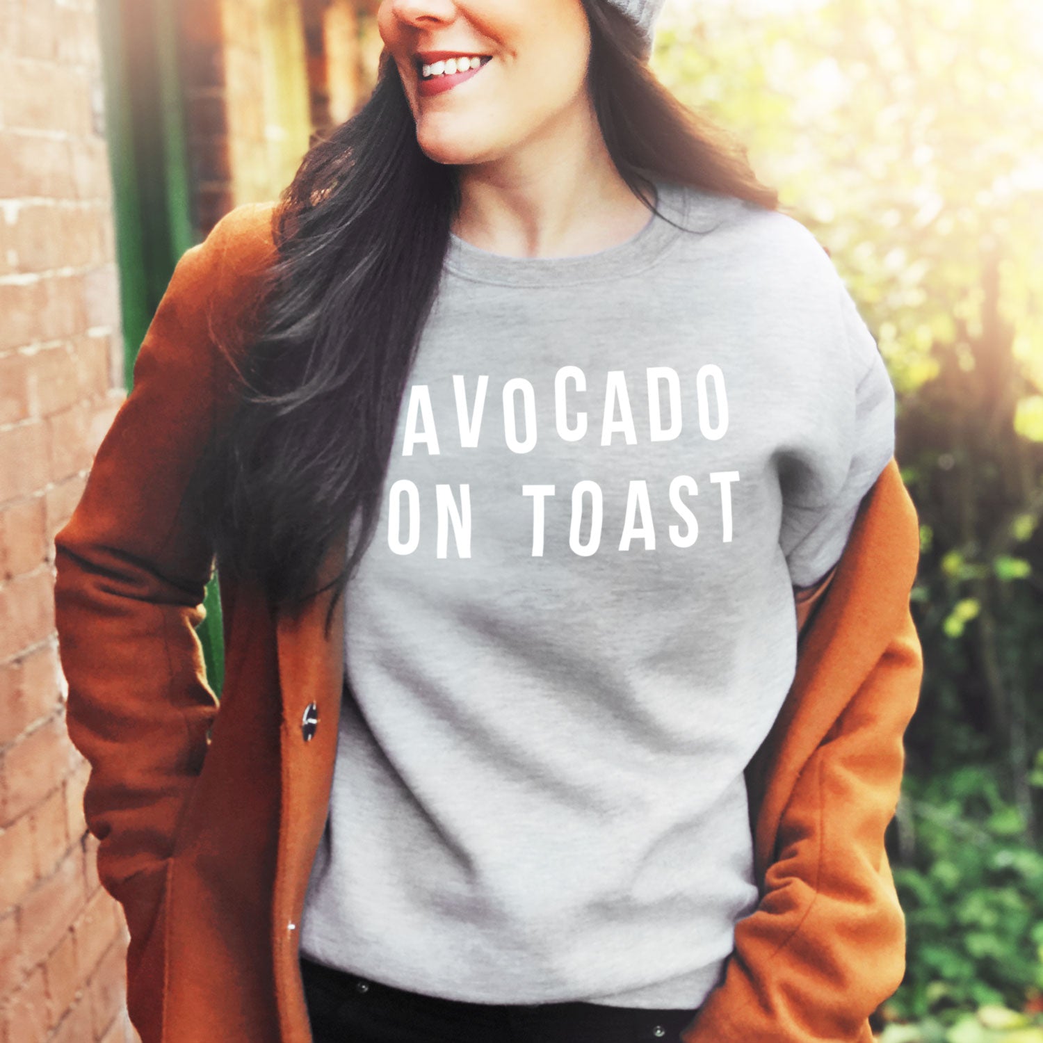 Women's Personalised Food Slogan Sweatshirt