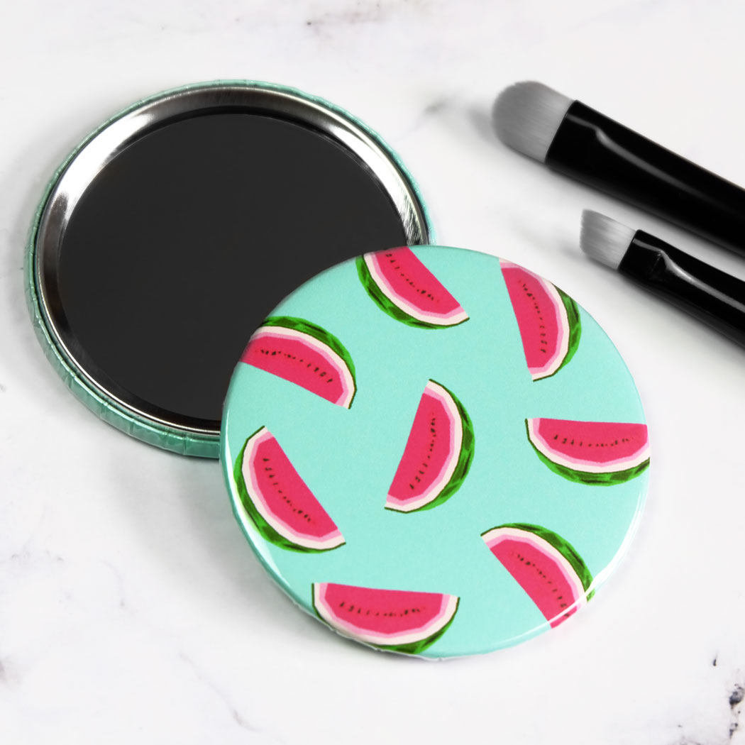 Watermelon Pocket Mirror/Badge/Bottle Opener
