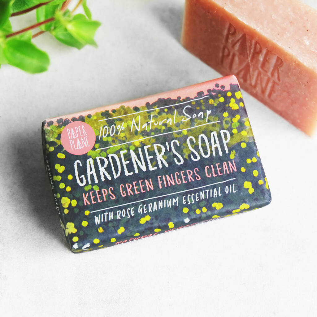 Rose Geranium Gardener's Soap 100% Natural Vegan