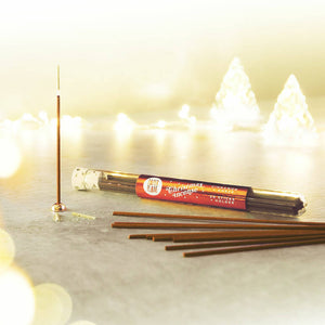 Christmas Incense - Cinnamon and Amber - in a Test Tube